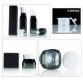 120ml cosmetic square glass lotion bottle set